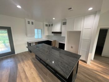 Natural stone countertop with beautiful patterns