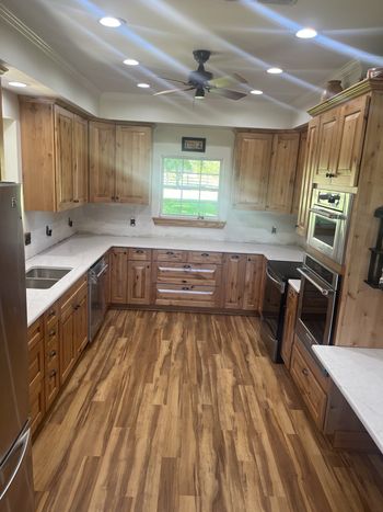 Contemporary kitchen countertop design