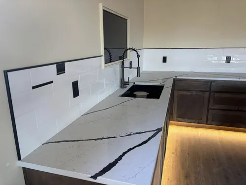 Elegant kitchen countertop design