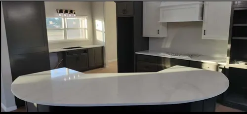 Luxury kitchen countertop installation