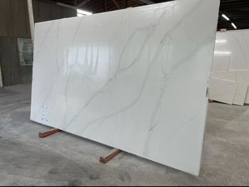 Granite slab showing natural mineral patterns